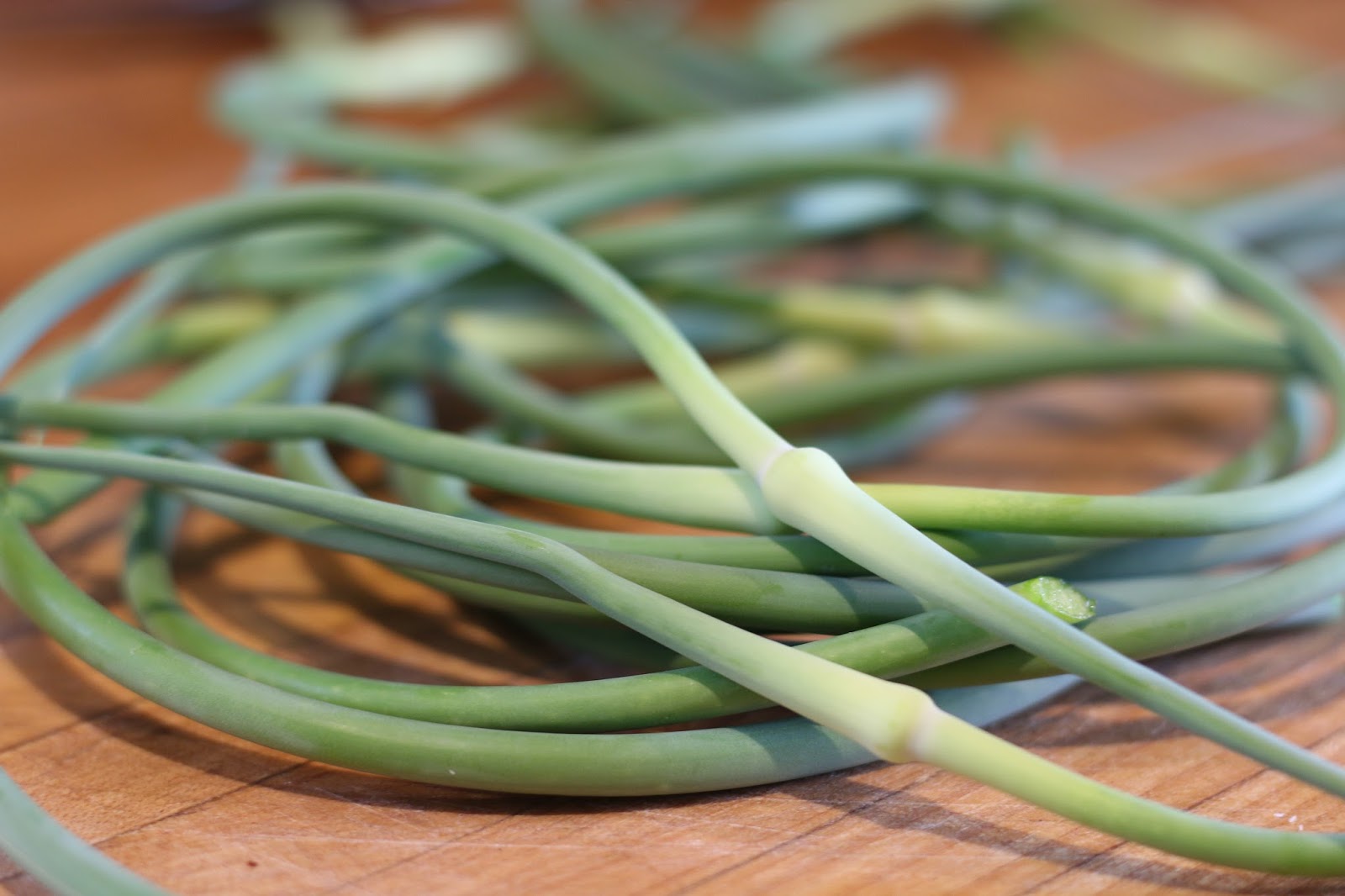Janine's Real Food Recipes Garlic Scape Lemon Compound Butter