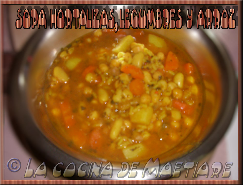 cocinar sopa arroz la cocina de maetiare sopa hortalizas legumbres y arroz cocinar sopa arroz la cocina de maetiare sopa hortalizas legumbres y arroz