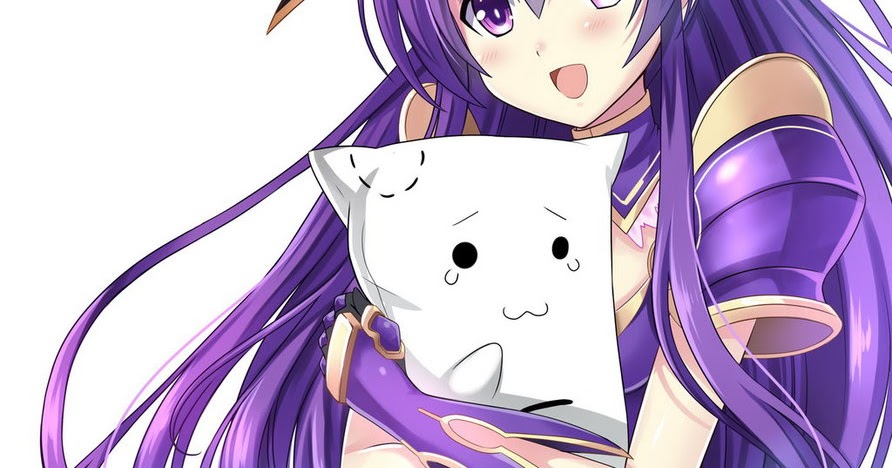 5 Cewek Anime Berambut Ungu Tercantik
