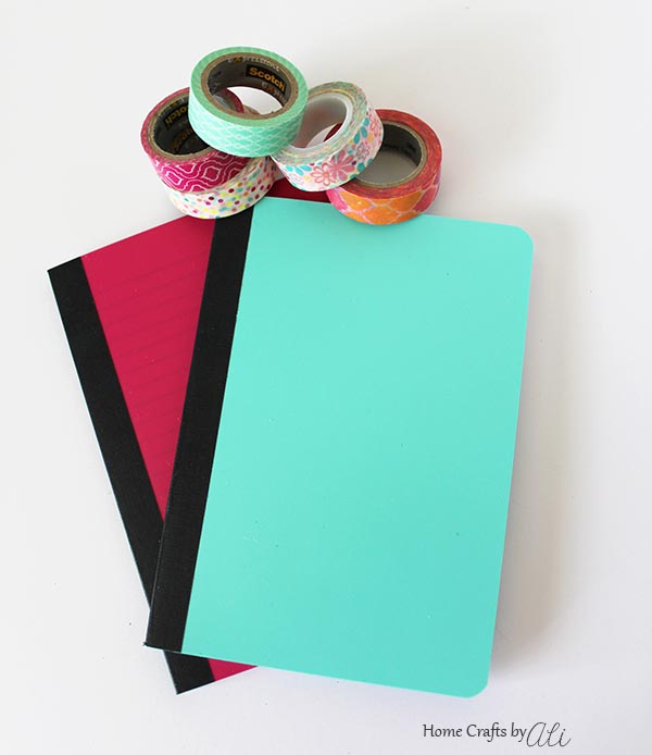 easy washi tape decorated
