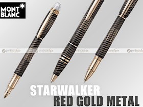 Montblanc Starwalker Red Gold Plated Metal