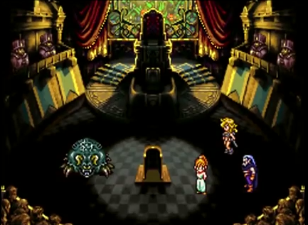 Marle leads the party in taking on Yakra XIII, the vengeful descendent of Chrono Trigger's first boss