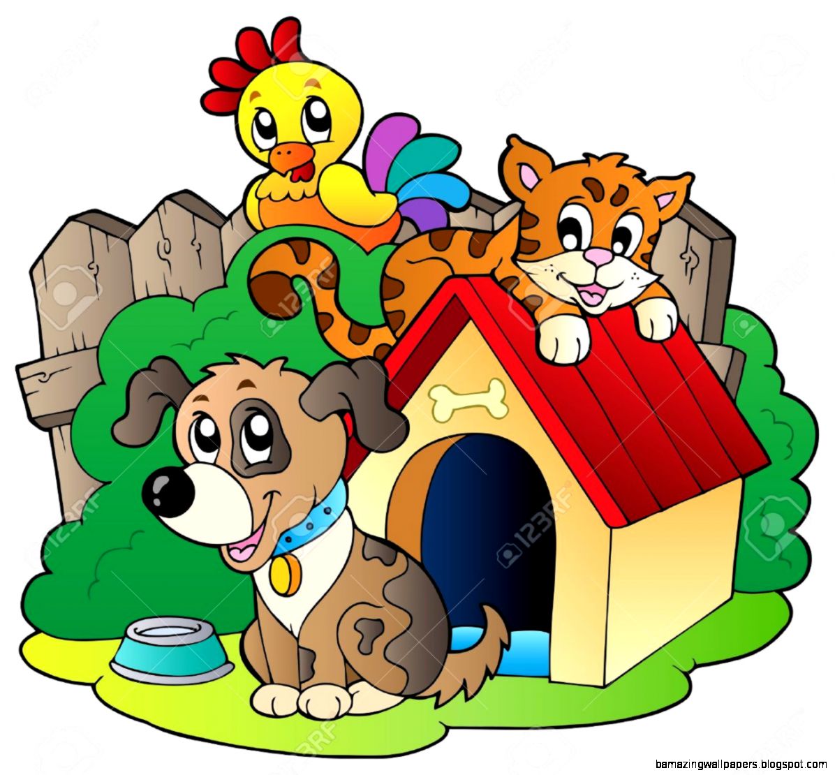 Domestic Animals Clipart | Amazing Wallpapers