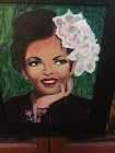 My painting of Billy Holiday
