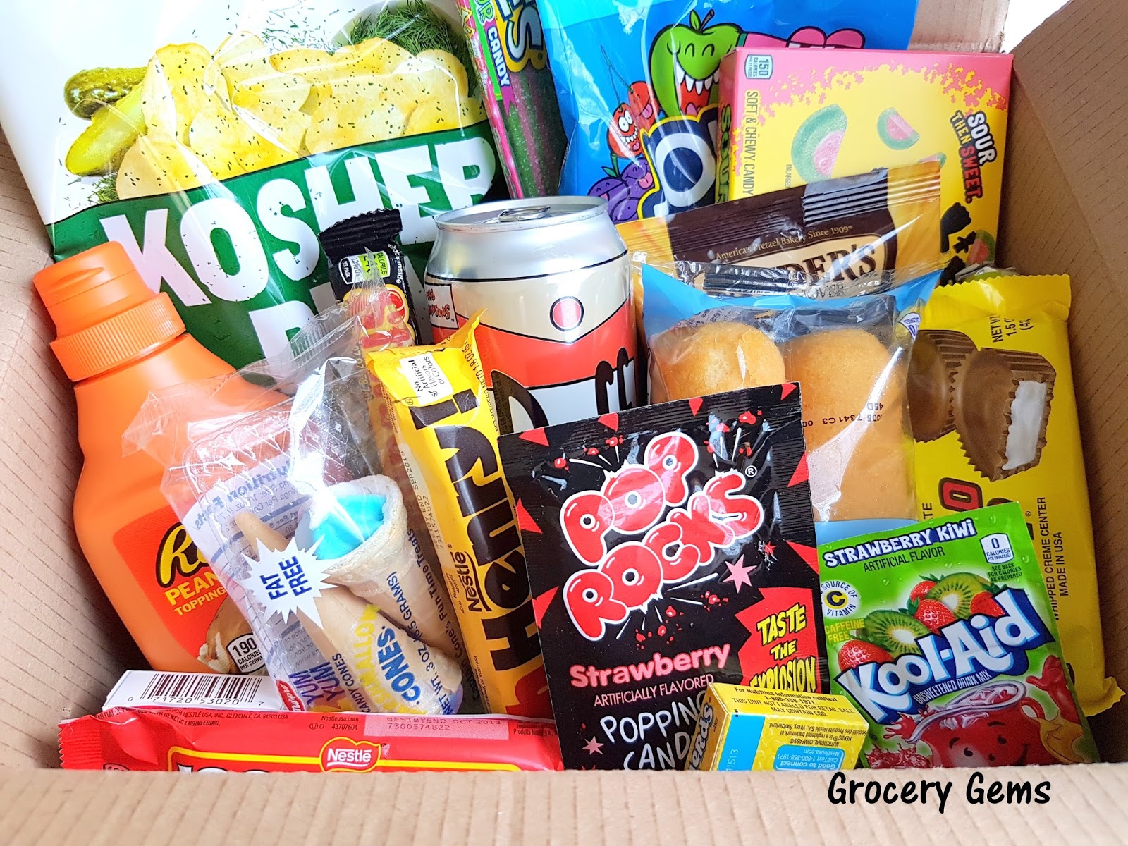 Grocery Gems TAFFY MAIL REVIEW US Candy Box & Discount Code!