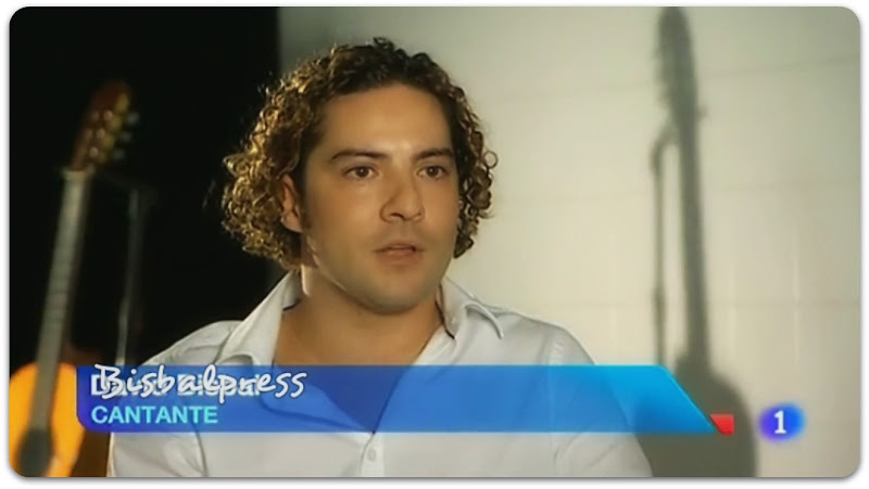 David Bisbal Madrid Palacio De Portes Acustico entrevista TVE 09/02/13