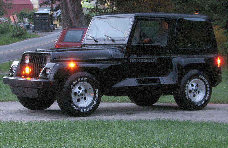 Original tire size on 1990 jeep wrangler #3