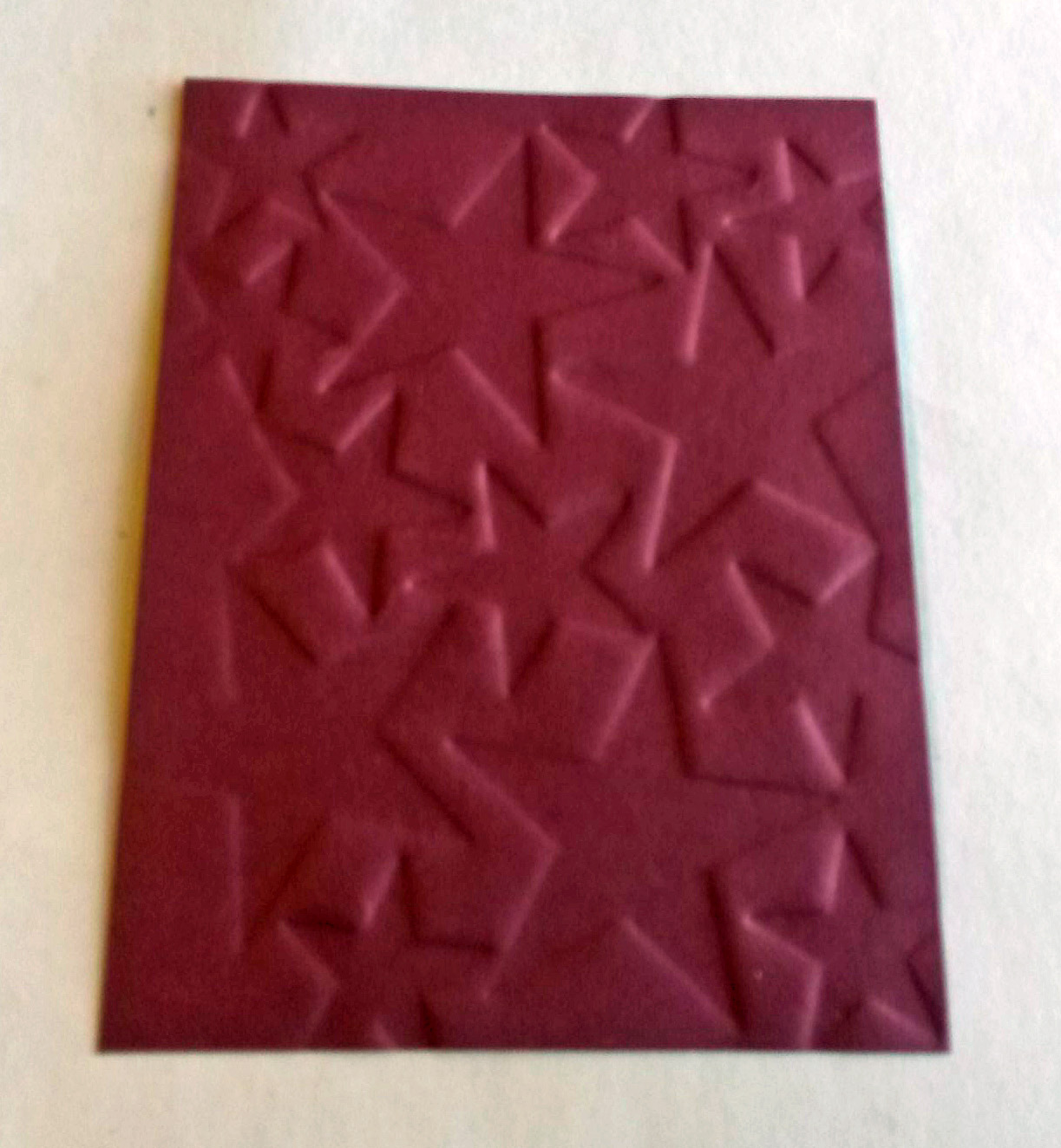 Paper Seedlings HANDMADE EMBOSSING PLATE