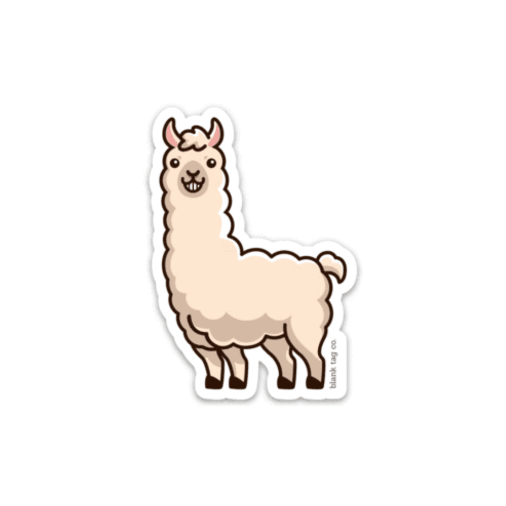 llama croc jibbitz