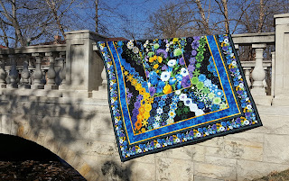 An Inside Look at Elizabeth Granberg's Hexified Panel Quilt