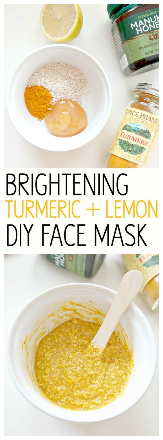 Brightening Turmeric and Lemon DIY Face Mask HEALTH PLUS