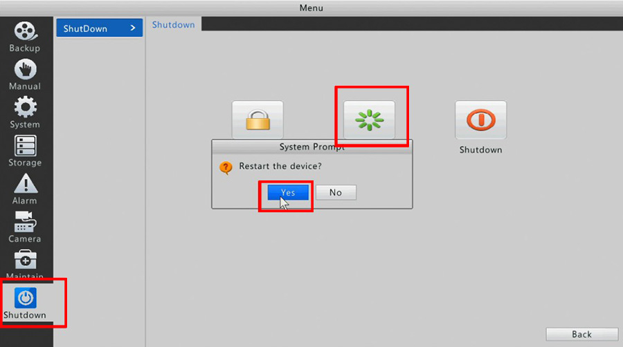 uniview Network Configuration