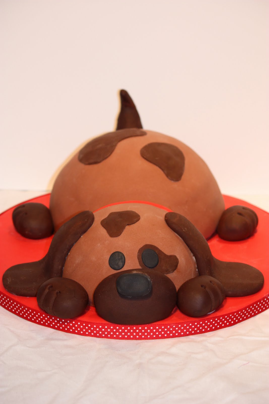 Whimsical by Design Puppy Dog Birthday Cake