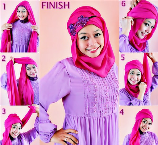 contoh model tutorial hijab pashmina wajah bulat terbaru 2017/2018 contoh model tutorial hijab pashmina wajah bulat terbaru 2017/2018