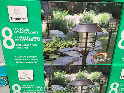 Ensure the exterior of your home is well lit with SmartYard LED Solar Pathway Lights
