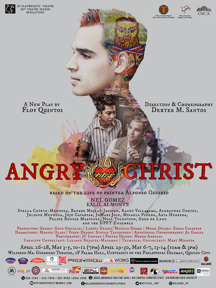 Up Playwrights Theater Proudly Presents Angry Christ Wazzup