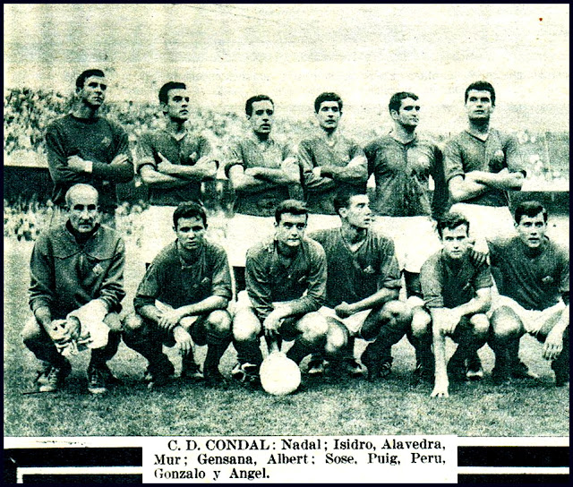 EQUIPOS DE FÚTBOL CONDAL en la temporada 196667