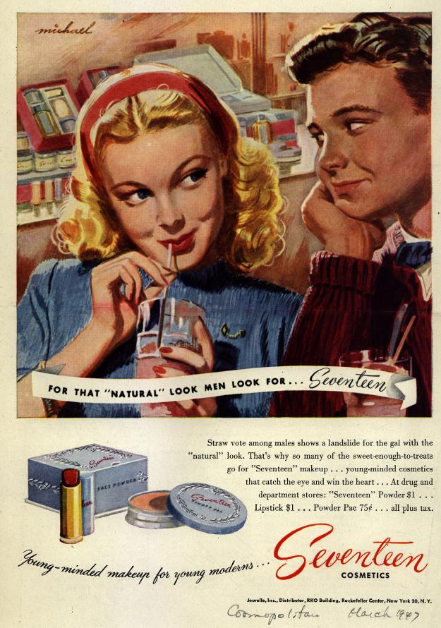 Beauty Soiree Vintage Cosmetic Advertisements