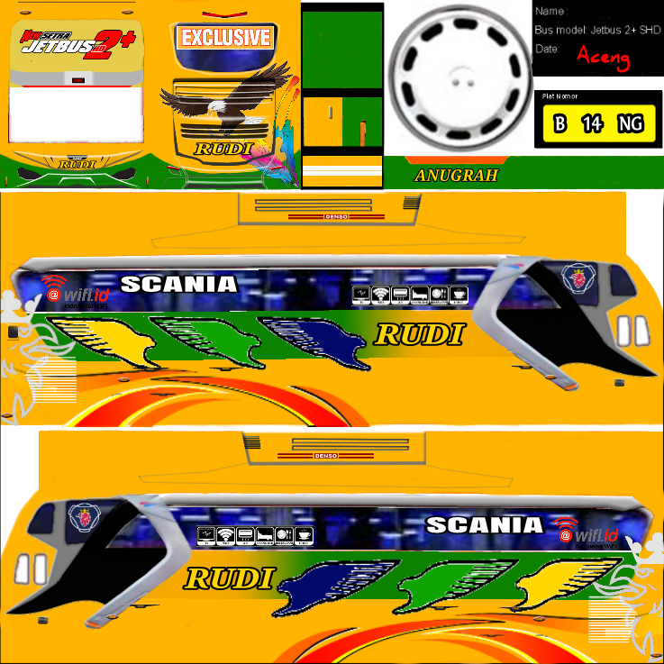 Kumpulan Livery Bus Simulator Indonesia Terbaru dan ...