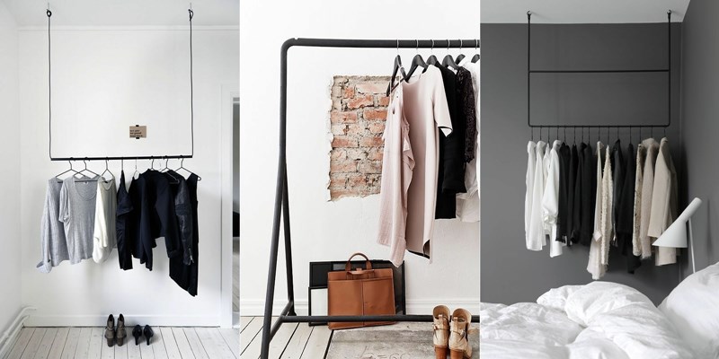 Como usar araras na decoração de sua casa COMPRAR OU FAZER UMA ARARA? Você pode pensar que deve ser muito difícil fazer araras e que deve ser muito caro para comprar qualquer peça assim. Posso dizer que você está errado em pensar as duas coisas. Araras são peças de valor muito acessível deixando com que as pessoas possam investir cada vez mais em estilo e beleza que elas proporcionam. Você pode fazer uma arara com canos de PVC ou até mesmo canos de cobre se você preferir (mas essa ultima alternativa vai sair mais caro, recomento fazer de PVC). Pode usar alguma base para fazer de apoio para sapatos ou até mesmo fazer com que eles sejam simples apenas para apoiar as peças de roupa.