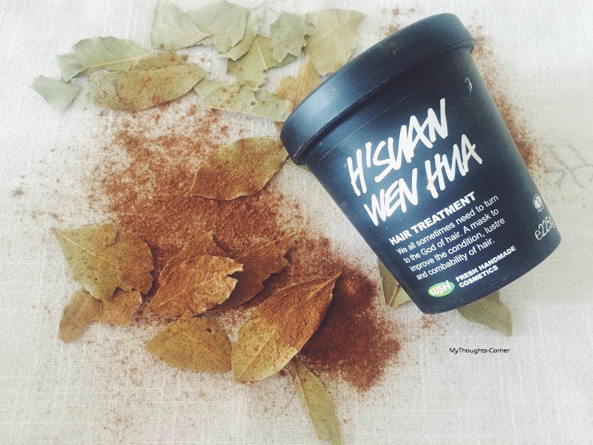 My Thoughts Corner Lush H Suan Wen Hua Hair Moisturizer Review