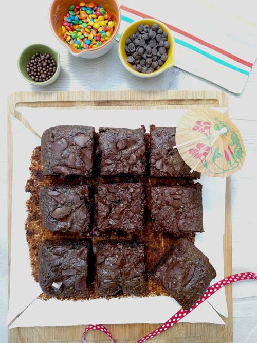 horneAndo Algo blondies que parecen brownies para engañar a los