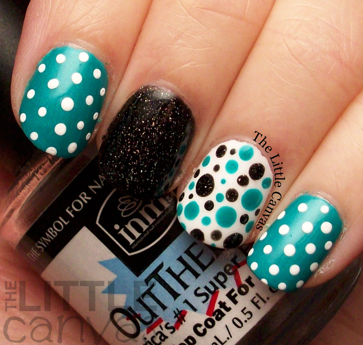 Twinsie Tuesday: Teal Nails for Ovarian Cancer Awareness - The Little ...