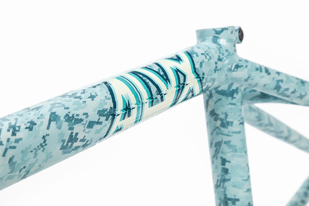 The New ALVX v3 Special Edition Digi Camo BMX Frame from BSD