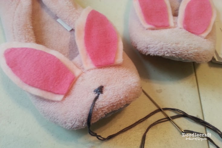 Velvet bunny slippers CHRISTMAS IN JULY Ralphie's Bunny Suit!