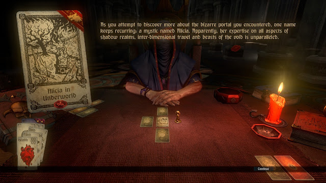 Screenshot from Hand of Fate