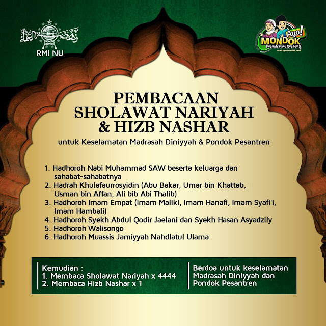 Download Hizb Nashar & Shalawat Nariyah