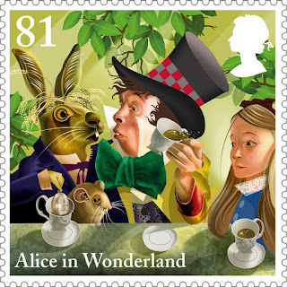 Reino Unido - Filatelia - 2015 - Alice in Wonderland 06 Reino Unido - Filatelia - 2015 - Alice in Wonderland 06