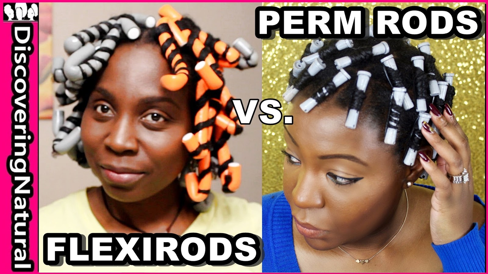 Perm Rods Versus Flexi Rods on Natural Hair