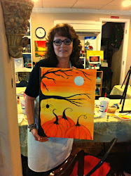 painting witch party wicked halloween easy sign let cricut decided none sure were