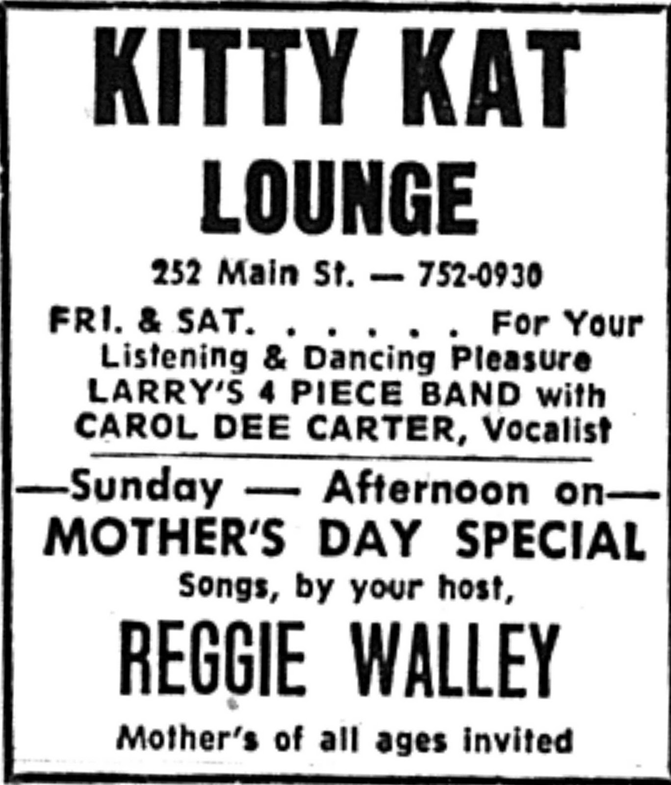 Jazz Riffing on a Lost Worcester Tending jazz at the Kitty Kat