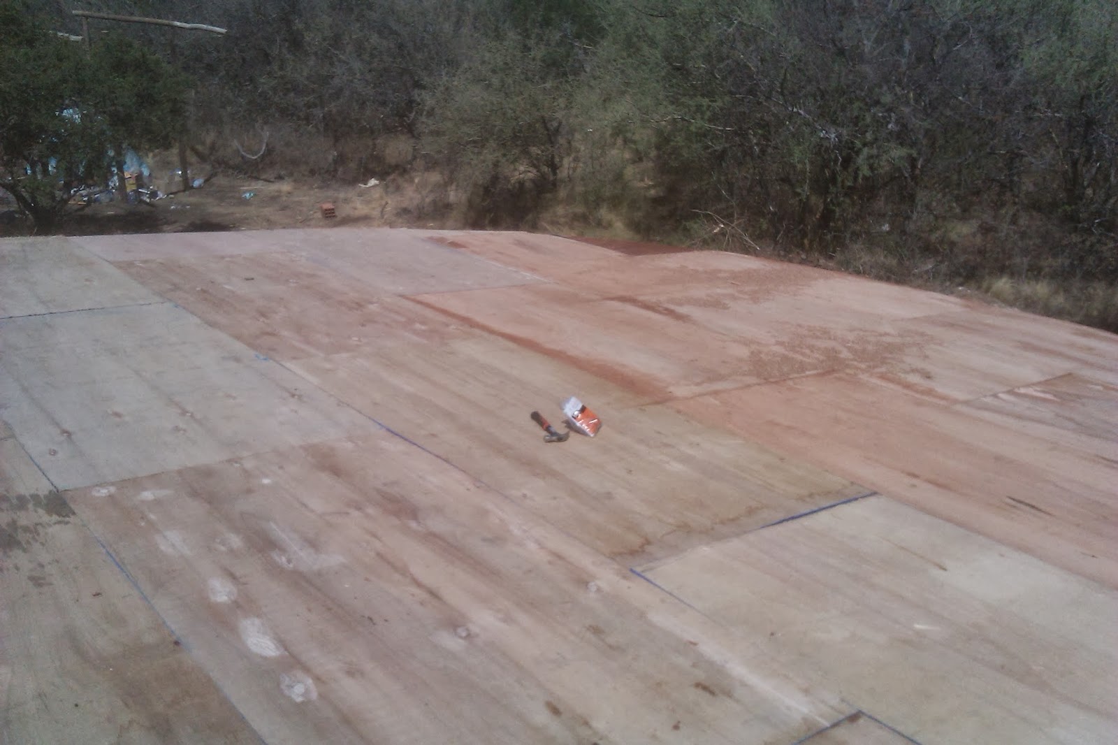 NaveSierra: Empezando el techo...