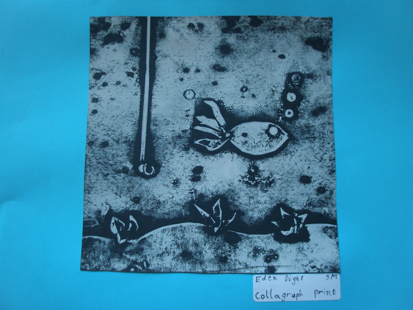 Elwood Primary Art Year 3 Collagraph Printing