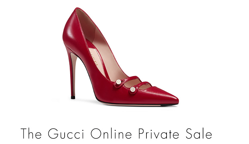Madison Avenue Spy: Gucci Private Sale Online Now