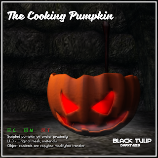 The cooking pumpkin