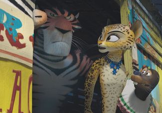 Gia looking at Alex in Madagascar 3: Europe's Most Wanted Madagascar 3: Europe's Most Wanted http://animatedfilmreviews.filminspector.com/2012/12/madagascar-3-europes-most-wanted-2012.html