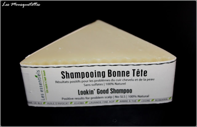 Shampoing solide Bonne Tête Les Essentiels - Les Mousquetettes©