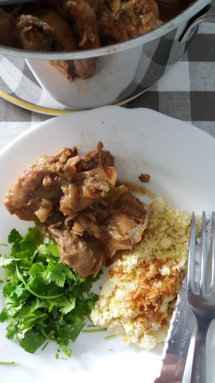 FloViCook Poulet aux échalotes confites