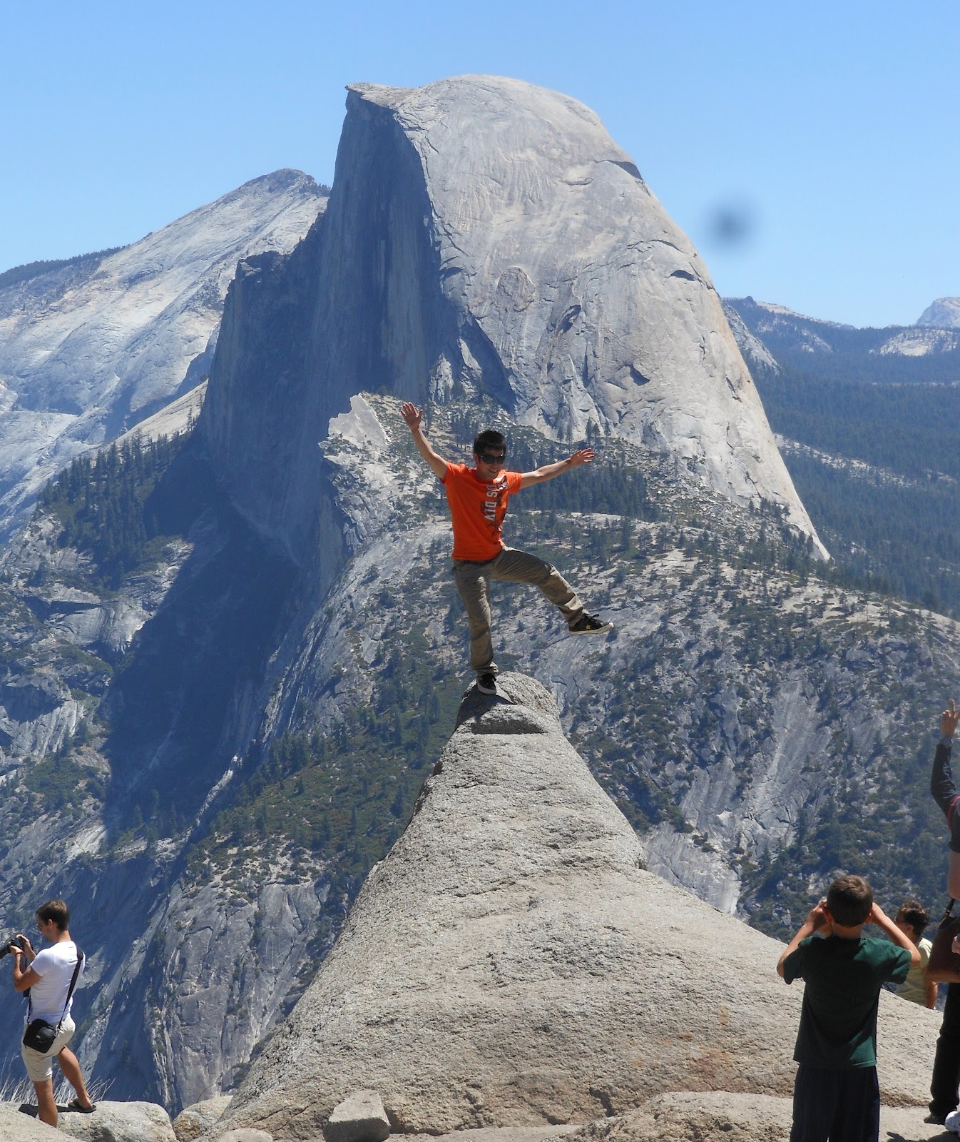 1000 Hikes in 1000 Days Day 576 Glacier Point Washburn Point Half