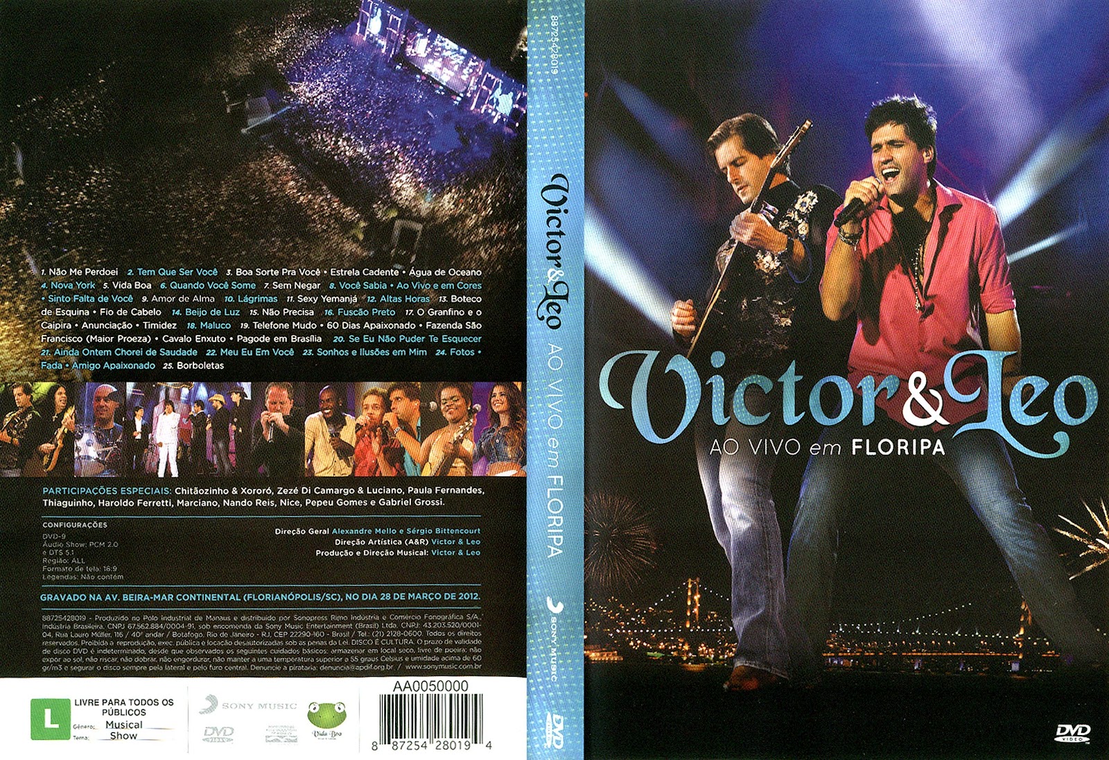 Capas Grátis Victor e Léo Ao Vivo em Floripa Capas Grátis Victor e Léo Ao Vivo em Floripa