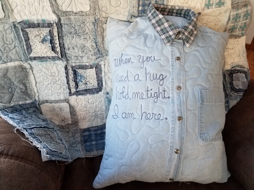 Crafty Sewing & Quilting How to Make a Quilted Memory Pillow (With a