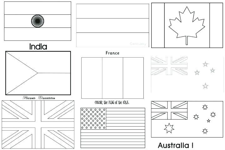 Flaggen ausmalen: Ein farbenfrohes Abenteuer für die Grundschule! (Ausmalbilder kostenlos)