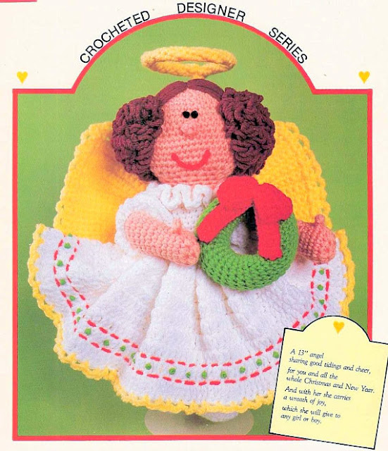 Christmas angel Crochet pattern