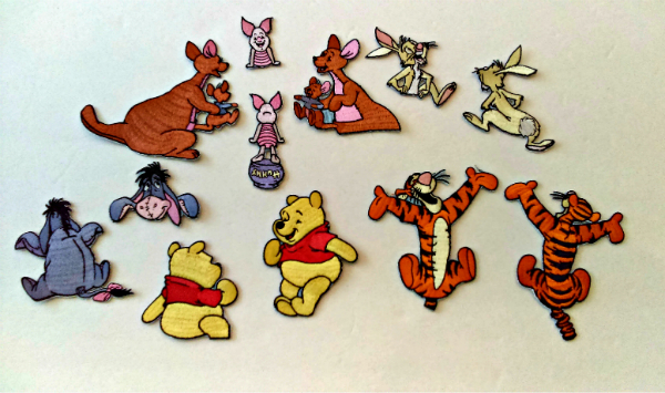 Winnie the Pooh applique collection