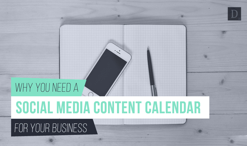 Why Your Business Needs a #SocialMedia Content Calendar and How to Create One - #infographic