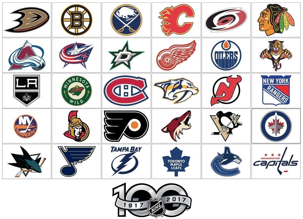 Логотипы команд нхл. Значки хоккейных команд НХЛ. Хоккейные команды NHL. Хоккейная команда NHL логотипы. NHL все эмблемы клубов.